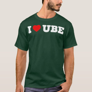 Ik hou van Ube Paars Yam voor Ube Lovers T-shirt