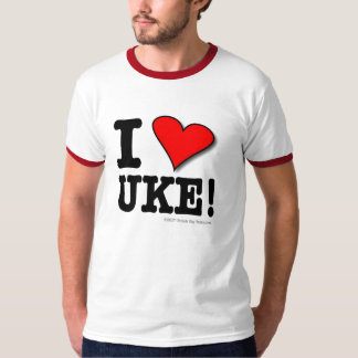 Ik hou van UKE Designer T-shirt
