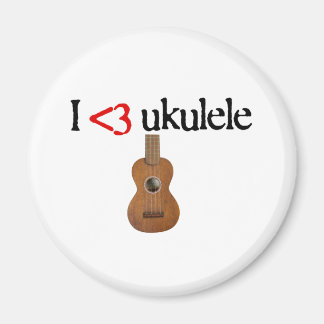 Ik hou van ukelele magneet
