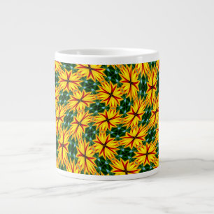 Ik hou van unieke bloemen extra grote beker
