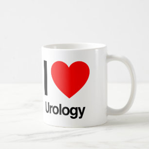ik hou van urologie koffiemok