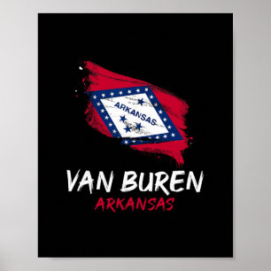 Ik hou van Van Buren Arkansas Spatvakantie S Poster