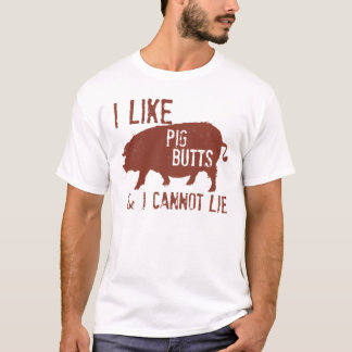 Ik hou van varken Butts T-shirt