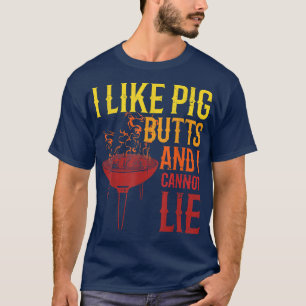 Ik hou van VarkensButts Grilling Grill Master Butc T-shirt