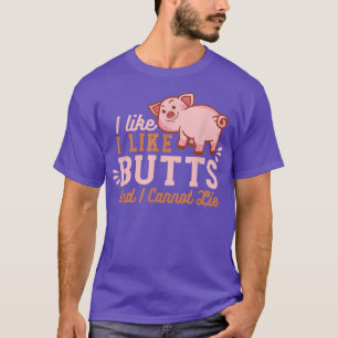 Ik hou van VarkensButts Grilling Grill Master Butc T-shirt
