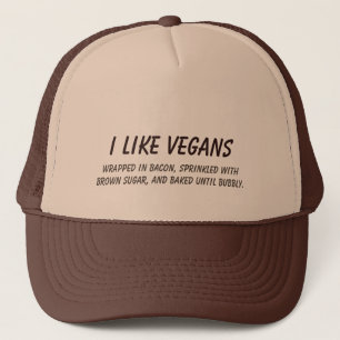 Ik hou van Vegans Trucker Pet