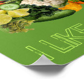 Ik hou van Veggies Poster (Hoek)
