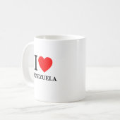 Ik hou van Venezuela Koffiemok (Voorkant links)