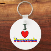 Ik hou van Venezuela Sleutelhanger (Voorkant)