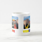 Ik hou van Venezuela Tropical Sparrow Koffiemok (Center)