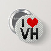 Ik hou van VH Ronde Button 5,7 Cm (Voorkant /achterkant)