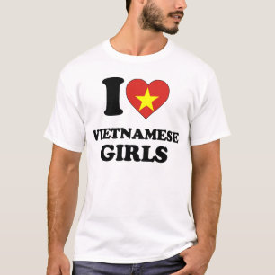 Ik hou van Vietnamese meisjes T-shirt