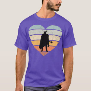 Ik hou van Viking Warrior met Ax T-shirt
