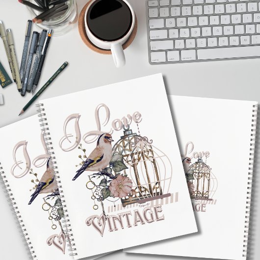 Ik hou van Vintage Notitieboek