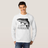 Ik hou van Vissen Big Fish T-shirt (Voorkant volledig)