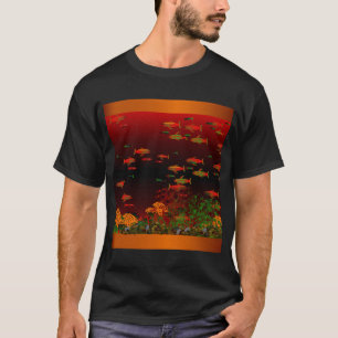 Ik hou van vissen t-shirt