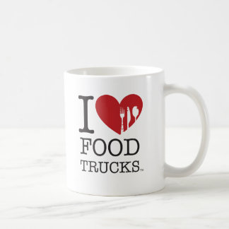 Ik hou van voedseltrucks koffiemok