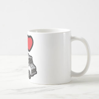 Ik hou van voedseltrucks! koffiemok