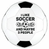 Ik hou van Voetbal en misschien 3 mensen (Voorkant)