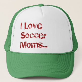 Ik hou van Voetbal Moms...(Pet) Trucker Pet
