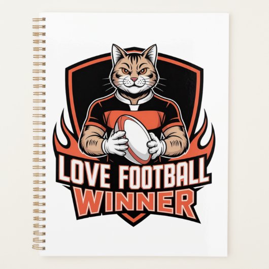 Ik hou van voetbal planner (Voorkant)