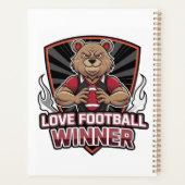 Ik hou van voetbal  planner (Achterkant)