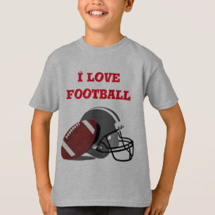 Ik hou van voetbal t-shirt