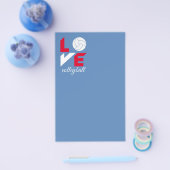 Ik hou van volleybal flyer (Enkel)