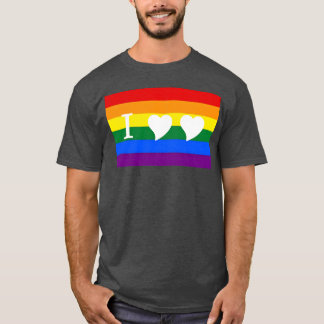 Ik hou van vriend t-shirt