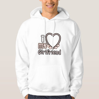 Ik hou van vriendin Custom Hoodie