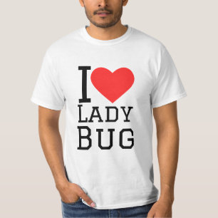 Ik hou van vrouwenbeestje t-shirt