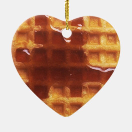 Ik hou van Waffles Ornament (Voorkant)