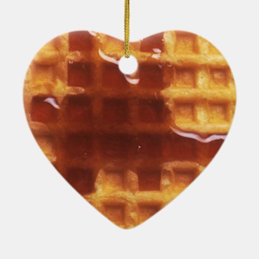 Ik hou van Waffles Ornament (Achterkant)