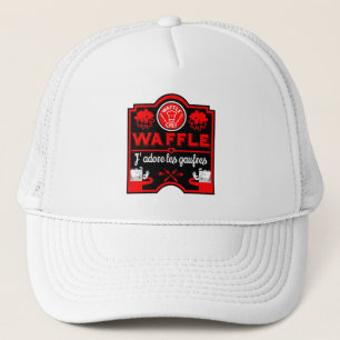 Ik hou van Waffles Trucker Pet