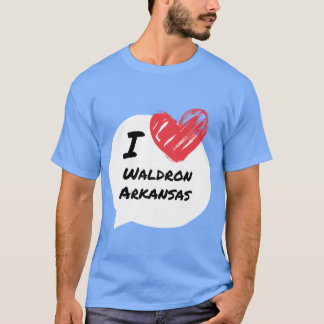 Ik hou van Waldron Arkansas Oversized T-shirt