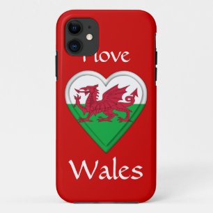 Ik hou van Wales iPhone 11 Hoesje