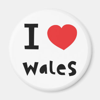 Ik hou van Wales magneet