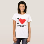 Ik hou van walnoot t-shirt (Voorkant volledig)