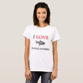 Ik hou van walvishaaien t-shirt (Voorkant volledig)