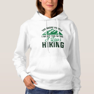 Ik hou van wandelen hoodie