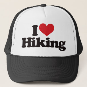 Ik hou van wandelen trucker pet