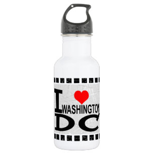 Ik hou van Washington D.C. - Waterfles