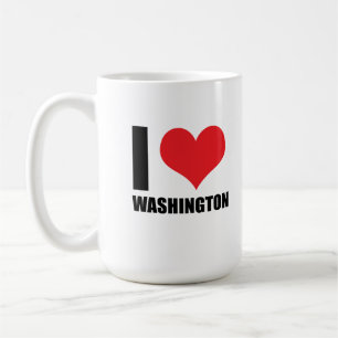 Ik hou van Washington Koffiemok