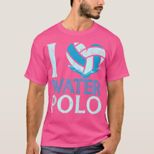 Ik hou van water Polo hart Funny Waterpolo Lo