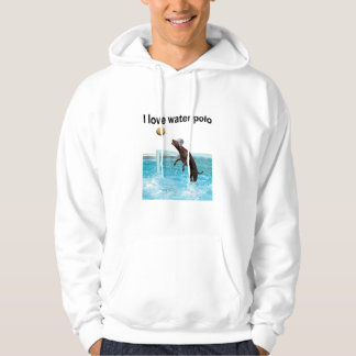 Ik hou van waterpolo hoodie