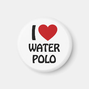 Ik hou van waterpolo magneet