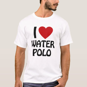 Ik hou van waterpolo t-shirt