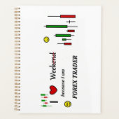 Ik hou van week Forex Trader Planner (Voorkant)