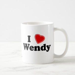 Ik hou van Wendy Koffiemok