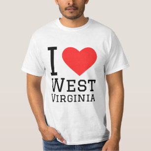 Ik hou van West Virginia T-shirt